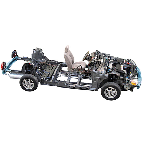 ZR-C08汽车综合底盘解剖模型