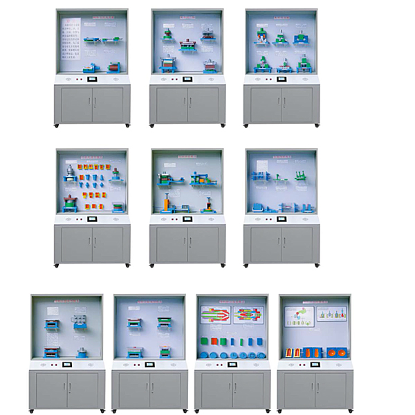 语音解说模具教学实训台(图1) 语音解说模具教学实训台,继电保护线路实训装置