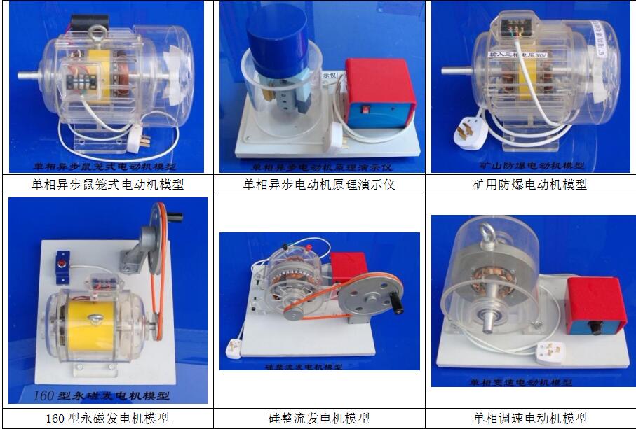 透明电机与变压器模型,仿真电机模型,教学演示电机1