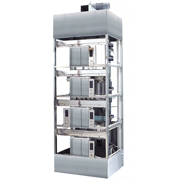 ZRDT-6高仿四层电梯模型（不锈钢）