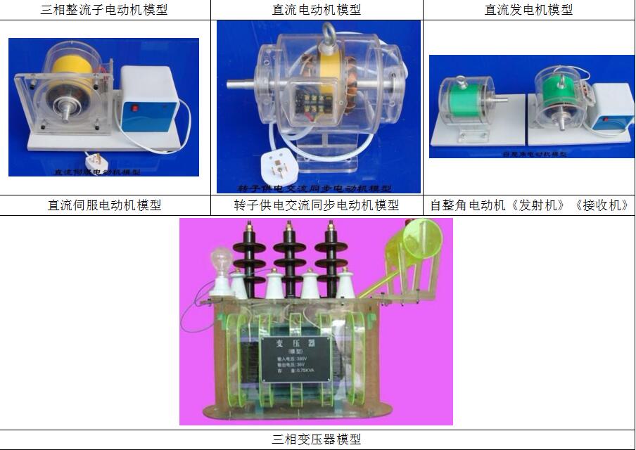 透明电机与变压器模型,仿真电机模型,教学演示电机3